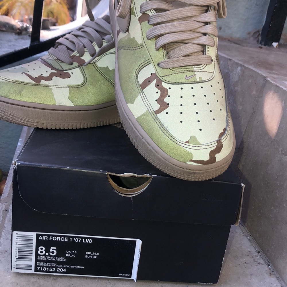 Camo Air force 1